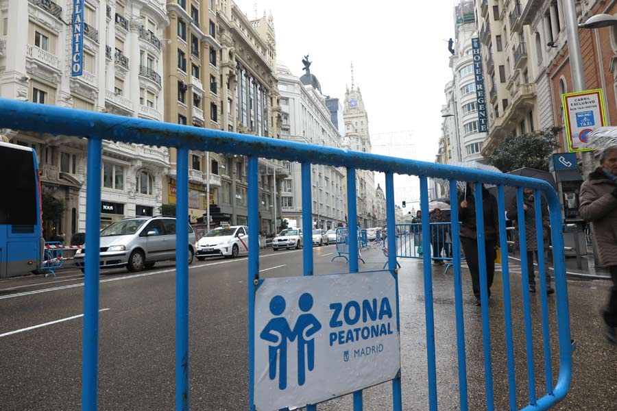 Cortes de tráfico en Madrid por Navidad durante todo diciembre Cortes de tráfico en Madrid por Navidad durante todo diciembre
