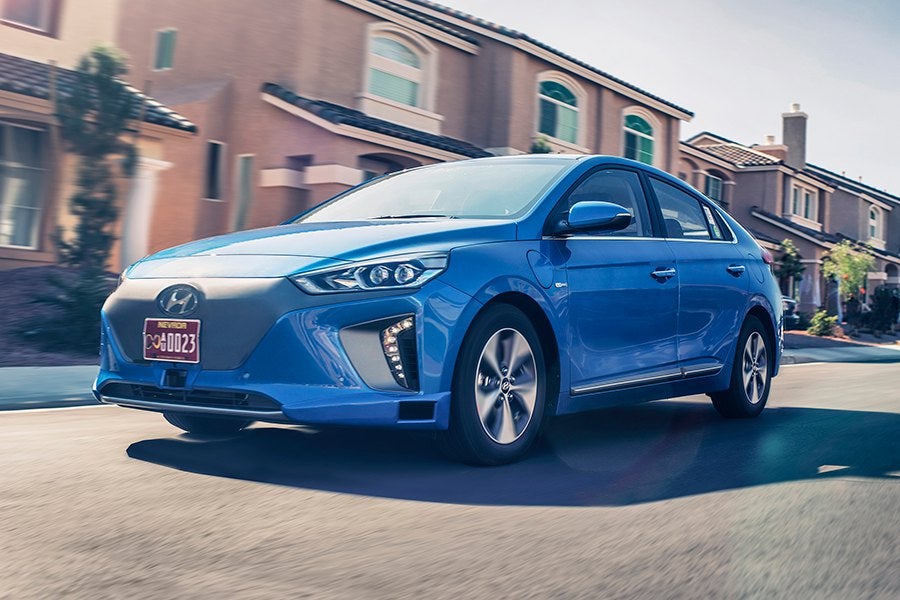 El Hyundai Ionic autónomo en Los Ángeles 2016 El Hyundai Ionic autónomo en Los Ángeles 2016