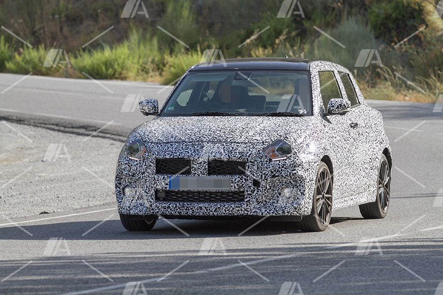 Fotos espía del Suzuki Swift Sport 2017 Fotos espía del Suzuki Swift Sport 2017