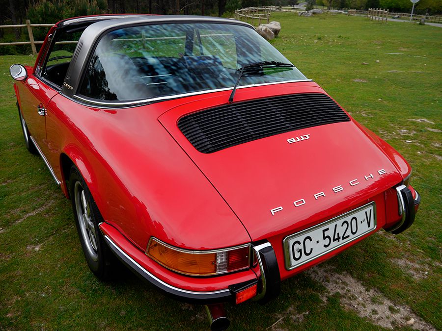 Porsche fue pionera al añadir el limpialuneta trasero entre sus opciones.