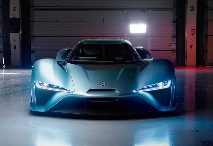 El NIO EP 9 N es el coche eléctrico de producción más rápido del mundo.