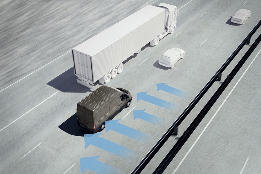 Sistema contra viento lateral para Ford Transit Sistema contra viento lateral para Ford Transit