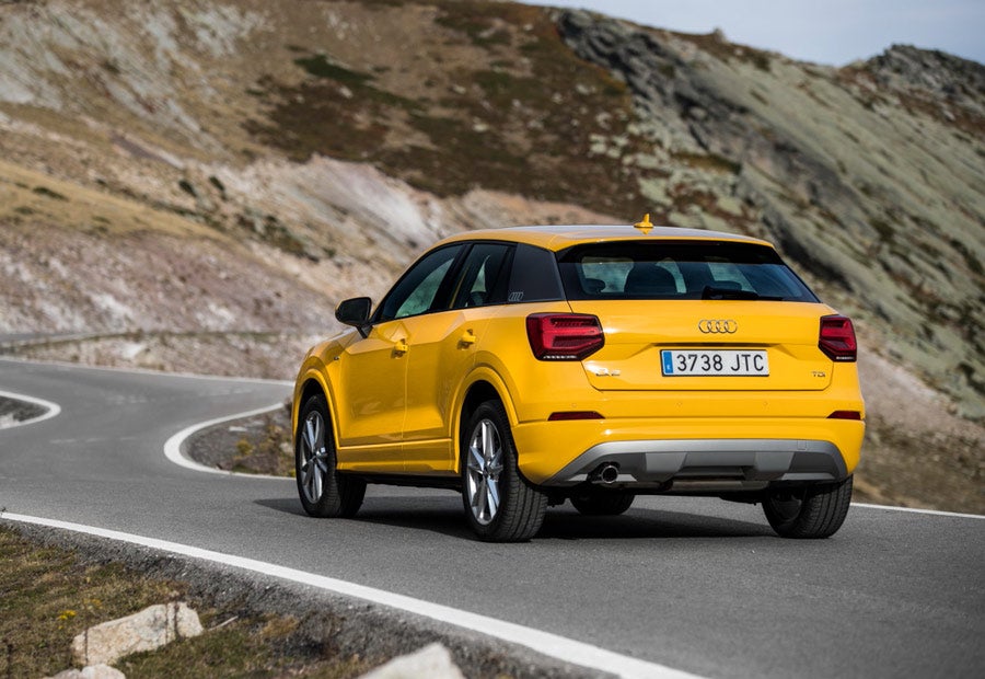 El nuevo Audi Q2 está disponible con 3 acabados diferentes.