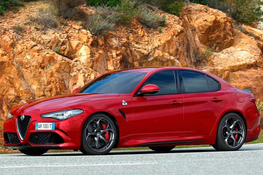 Alfa Romeo Giulia Quadrifoglio.