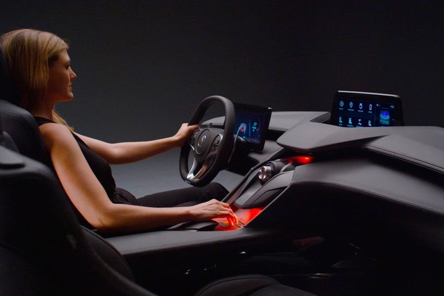 El salpicadero perfecto del Acura Precision Concept El salpicadero perfecto del Acura Precision Concept