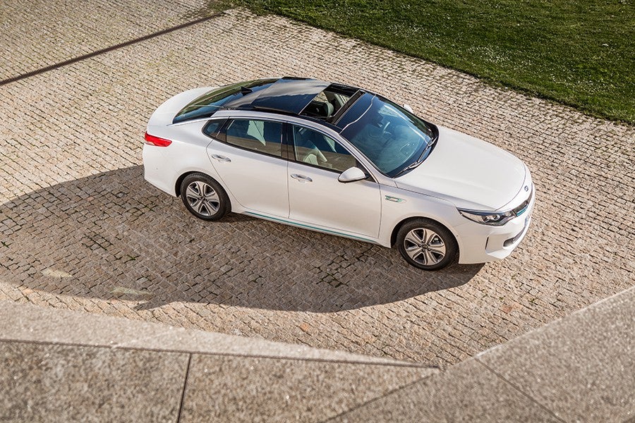 El equipamiento del Kia Optima es bueno para su precio.