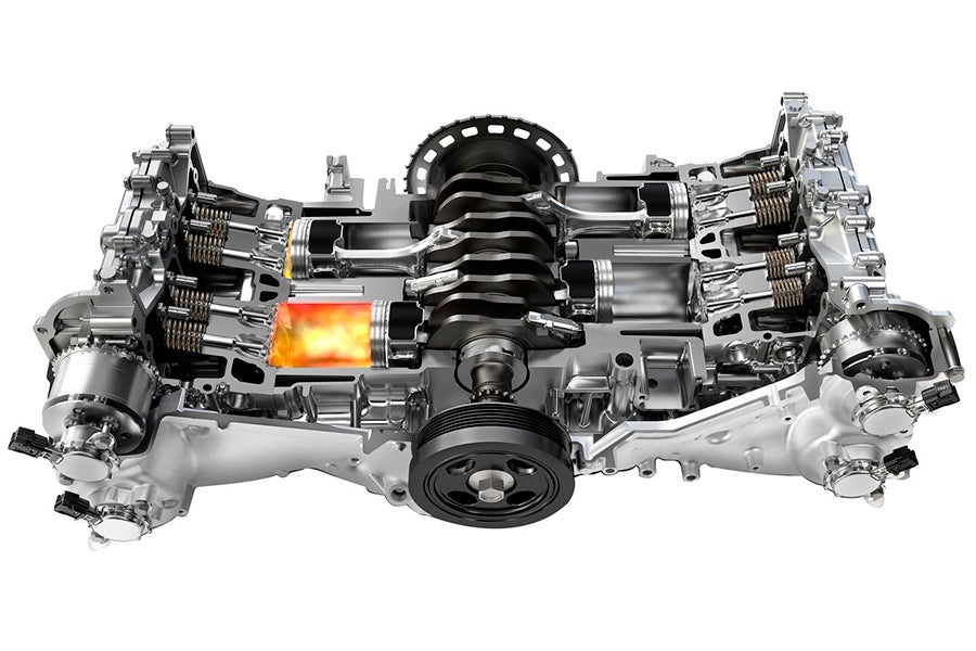 Los motores bóxer son más caros de fabricar que los motores en línea o en V.