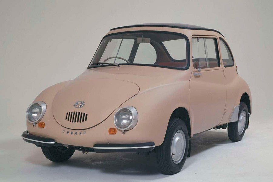 El diseño del Subaru 360 es muy simpático.