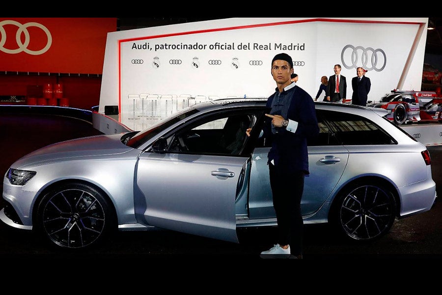 Audi RS6 de Cristiano Ronaldo Audi RS6 de Cristiano Ronaldo