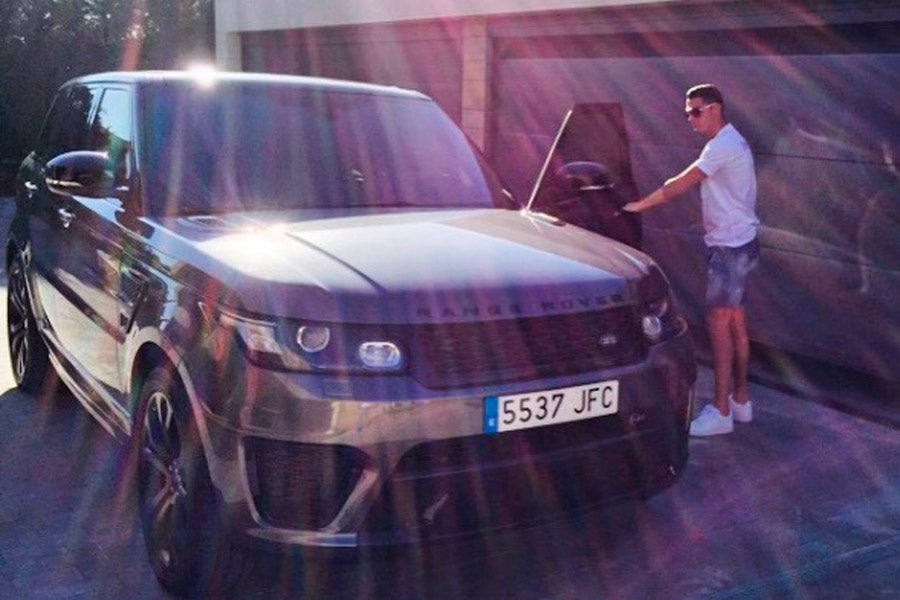 Range Rover Sport de Cristiano Ronaldo Range Rover Sport de Cristiano Ronaldo