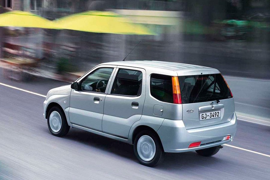 El Justy fue fruto de la colaboración con Suzuki.