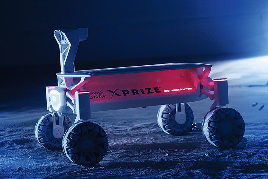 El Audi Lunar Quattro pisará la Luna y se estrenará en el cine El Audi Lunar Quattro pisará la Luna y se estrenará en el cine