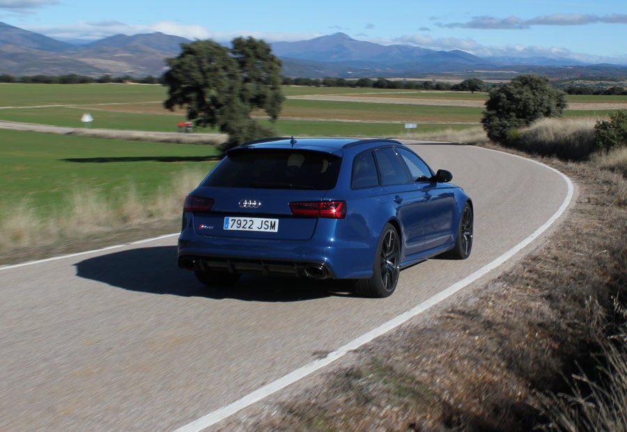 El Audi Rs6 está disponible, únicamente, con carrocería familiar.