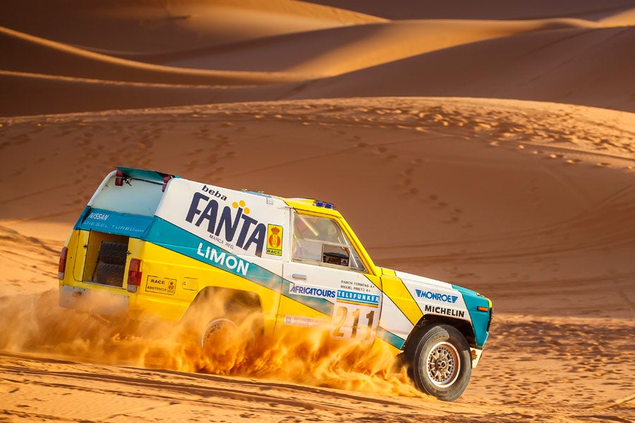 Este Nissan Patrol modificado en Barcelona volverá al Dakar 30 años después.