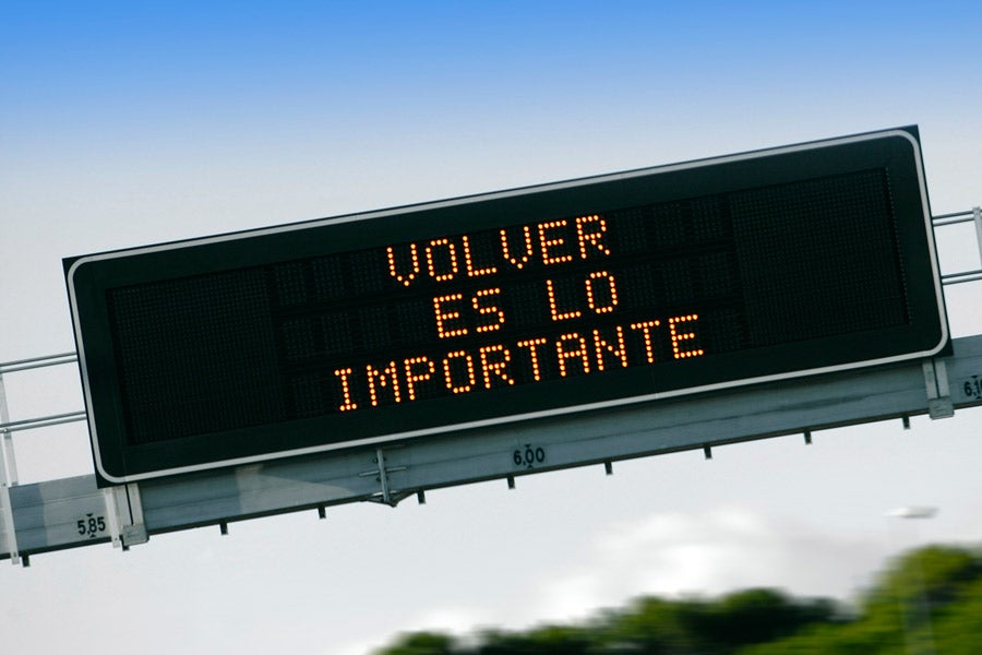Medidas para revertir la situación de mortalidad en las carreteras a descendente.