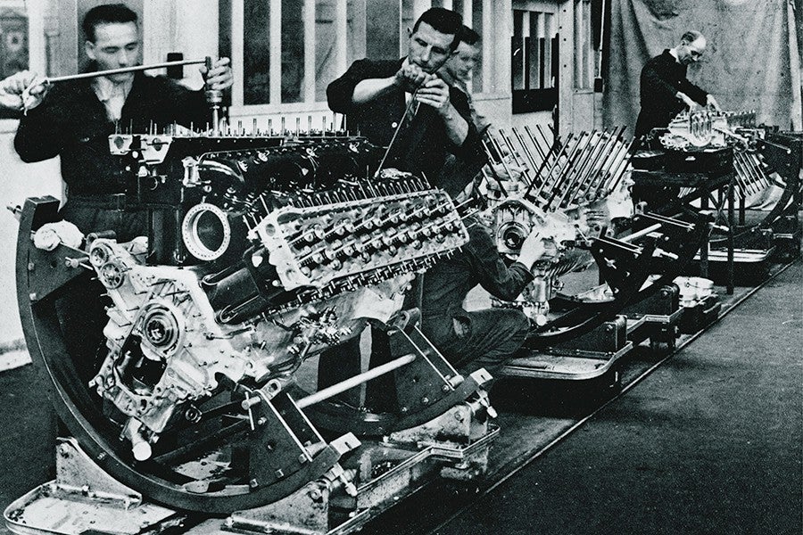 El motor Rolls Royce Merlin fue toda una referencia durante décadas.