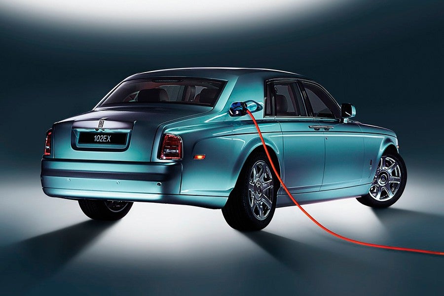 La tecnología y la ecología no están reñidas con el lujo de Rolls Royce.