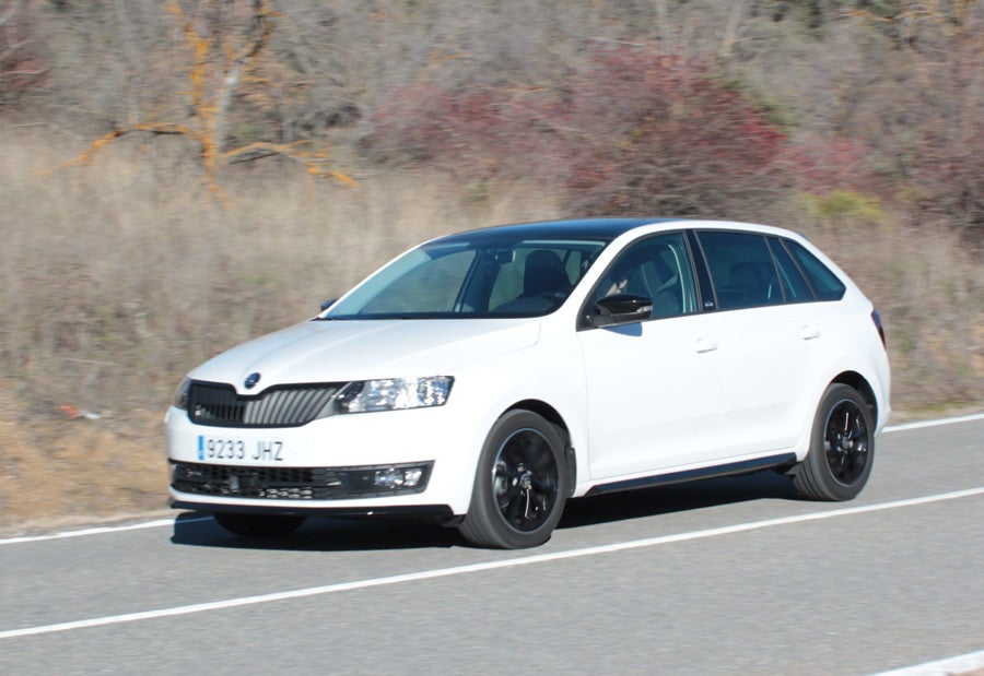 El Skoda Spaceback 1.4 TSI sólo está disponible con cambio automático DSG, de 7 marchas.