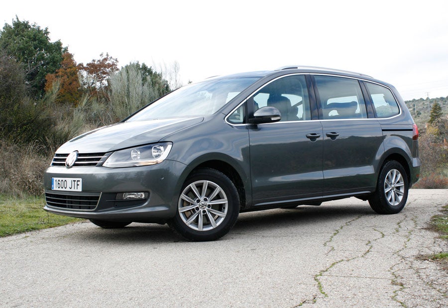 En el nuevo VW Sharan los cambios estéticos son menores.