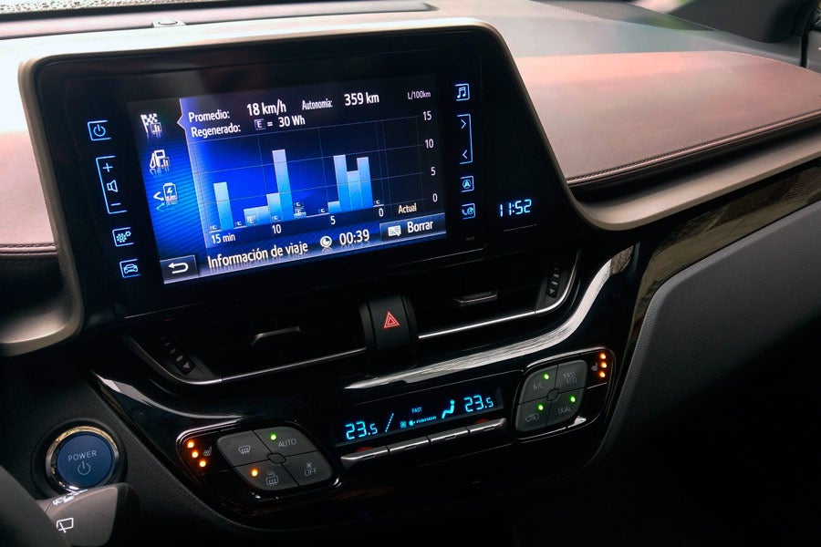En ciudad, el Toyota C-HR consume muy poco.