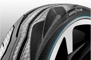 Los neumáticos del i-Tril han sido desarrollados por Goodyear