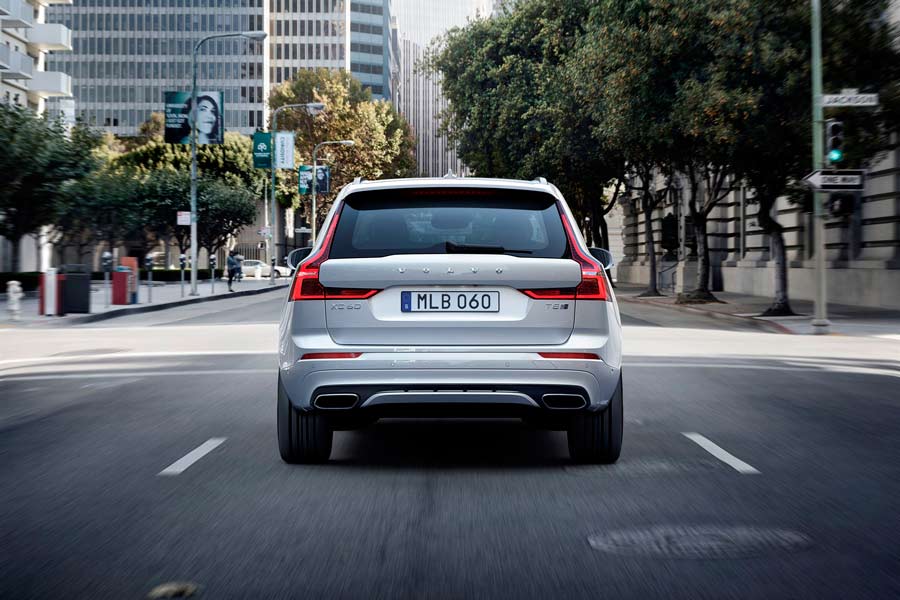 El nuevo Volvo XC60 sigue la línea de diseño de los últimos lanzamientos de la marca.