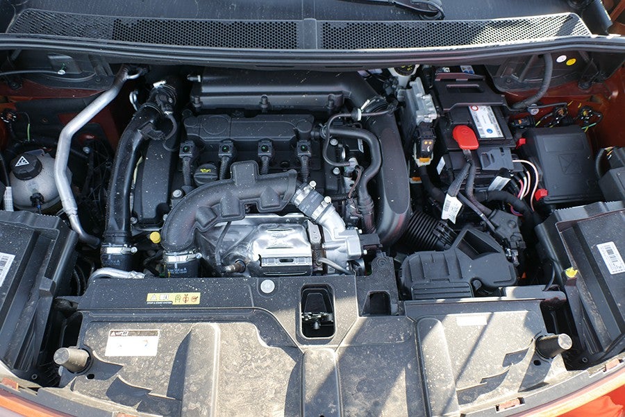 El motor 1,6 THP es muy agradable de utilizar.