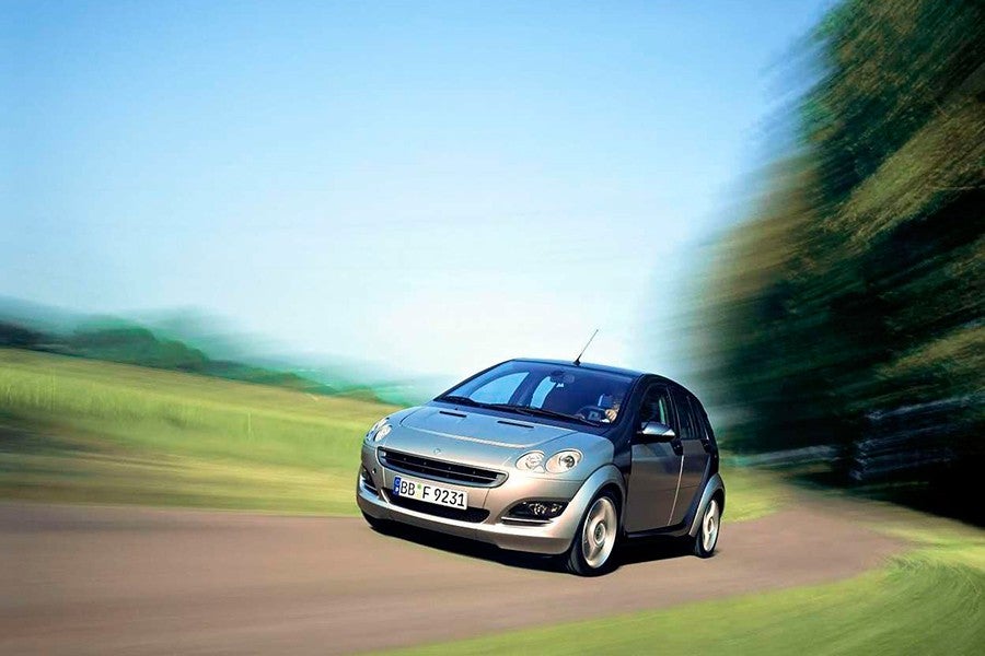 El Smart ForFour llegó al mercado gracias a la colaboración de Mitsubishi.