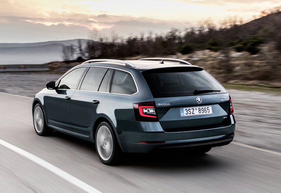 La gama de motores está disponible, también, para la versión familiar del Skoda Octavia 2017 Combi.