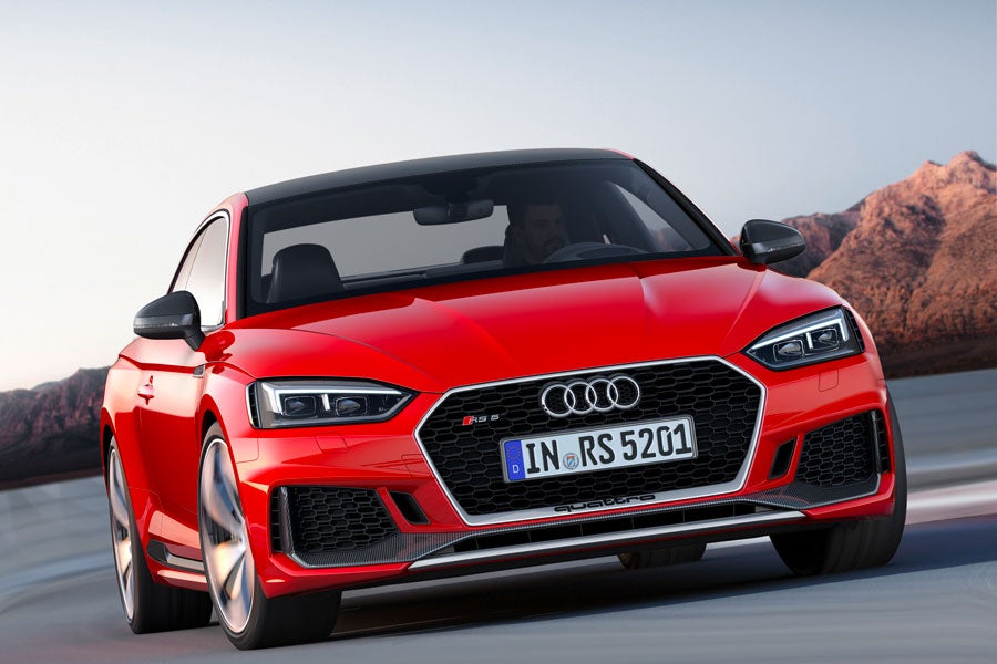 La parrilla cambia por completo en el nuevo Audi RS 5 2017.