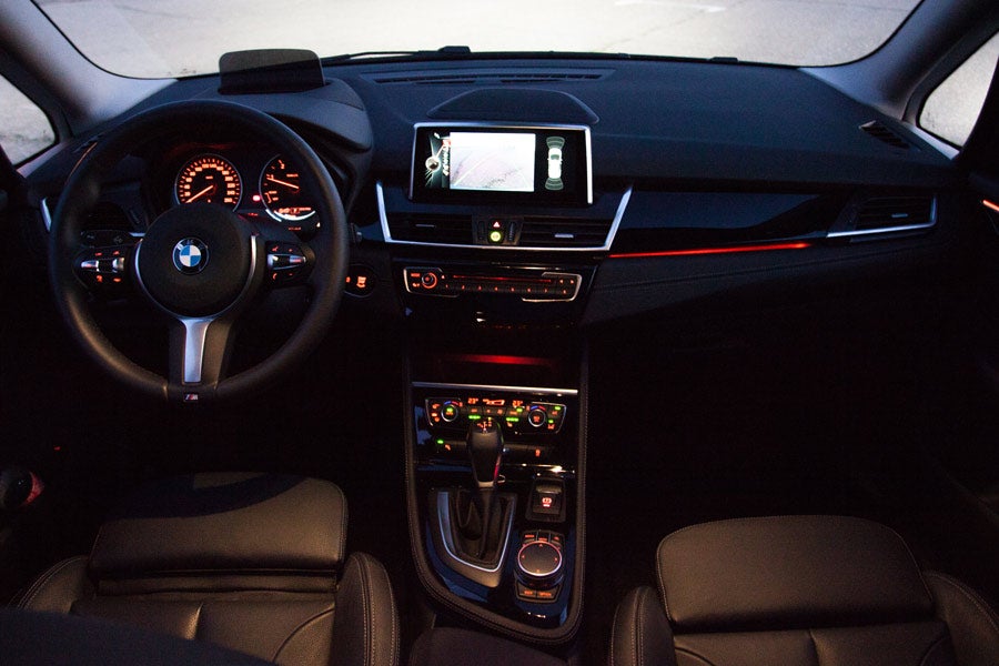 La calidad del interior del BMW Serie 2 Gran Tourer está por encima de la media del segmento.