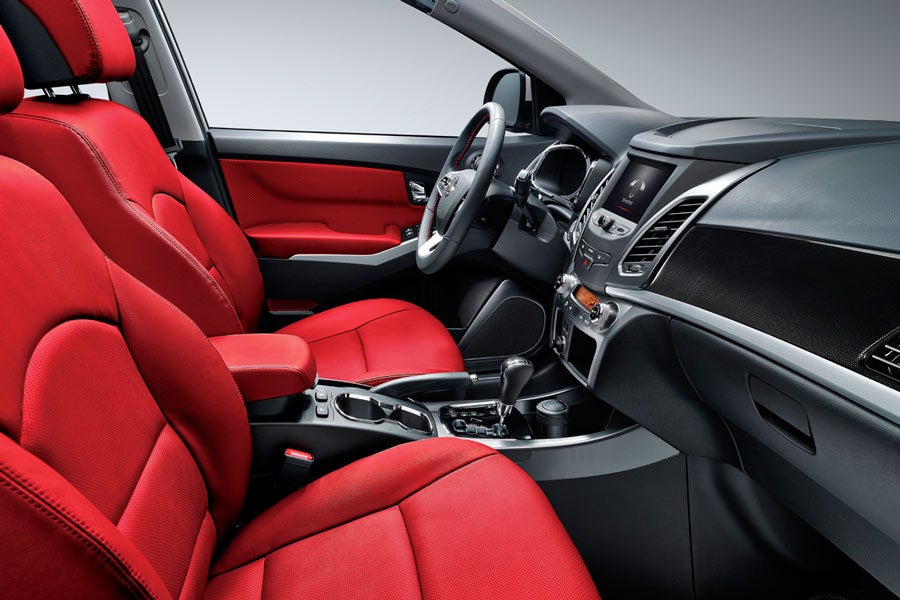 El nuevo Korando ofrece seis colores distintos de tapicería y un mayor equipamiento tecnológico.