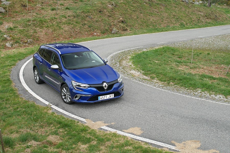 El Mégane ST es un buen coche para viajar en familia.