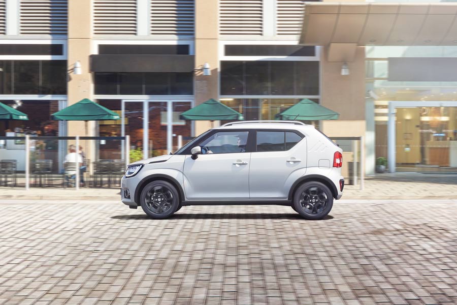 El Suzuki Ignis mide 3,7 metros de longitud, 1,66 metros de anchura y 1,59 metros de altura.
