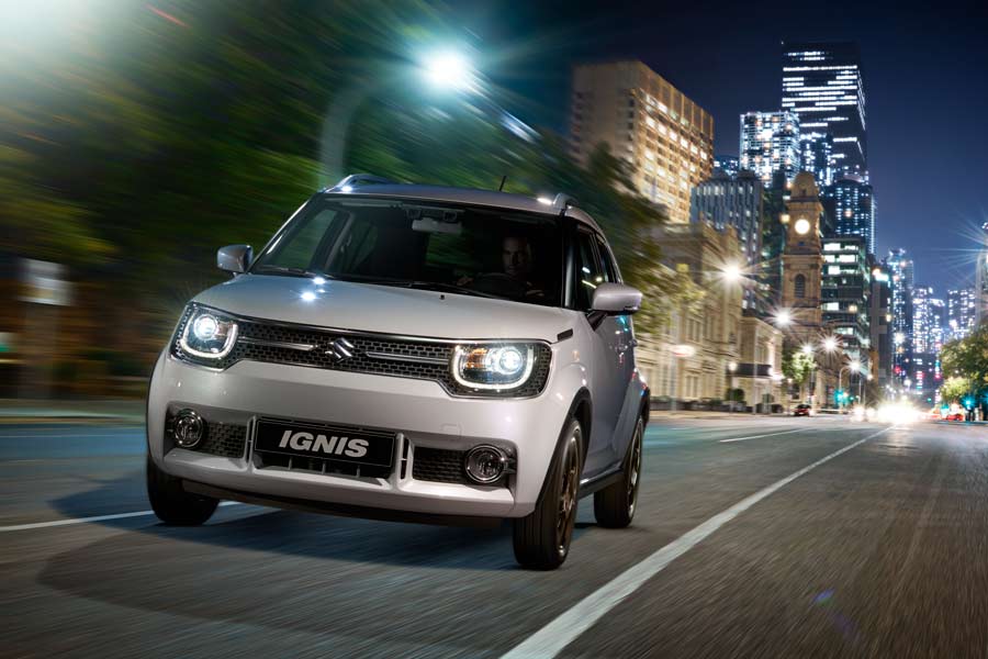 El radio de giro del Suzuki Ignis es excelente.