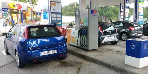 Qué pasa si te equivocas de combustible al repostar