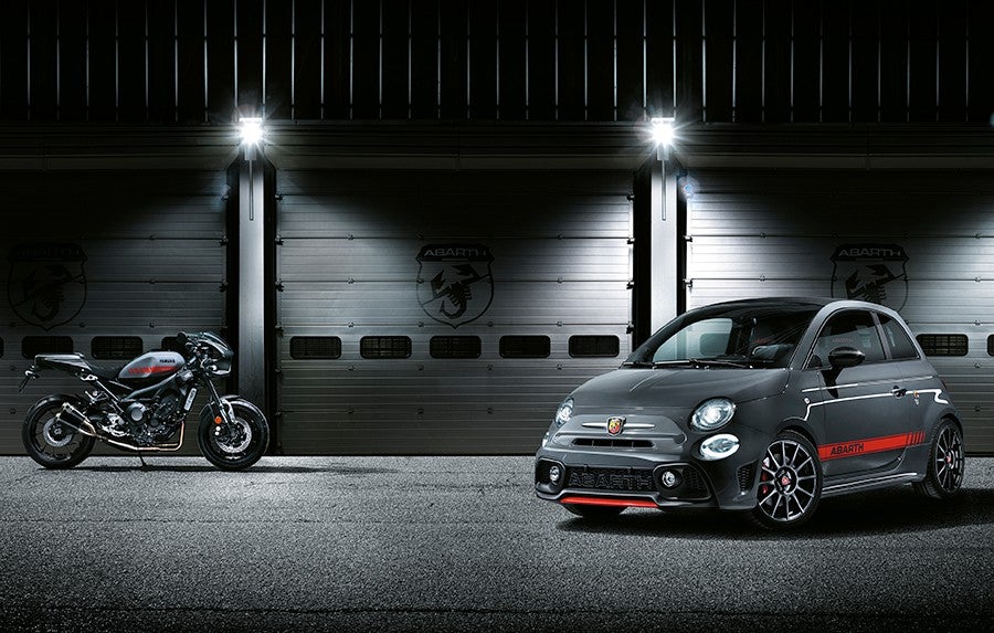Abarth y Yamaha hacen un buen binomio.