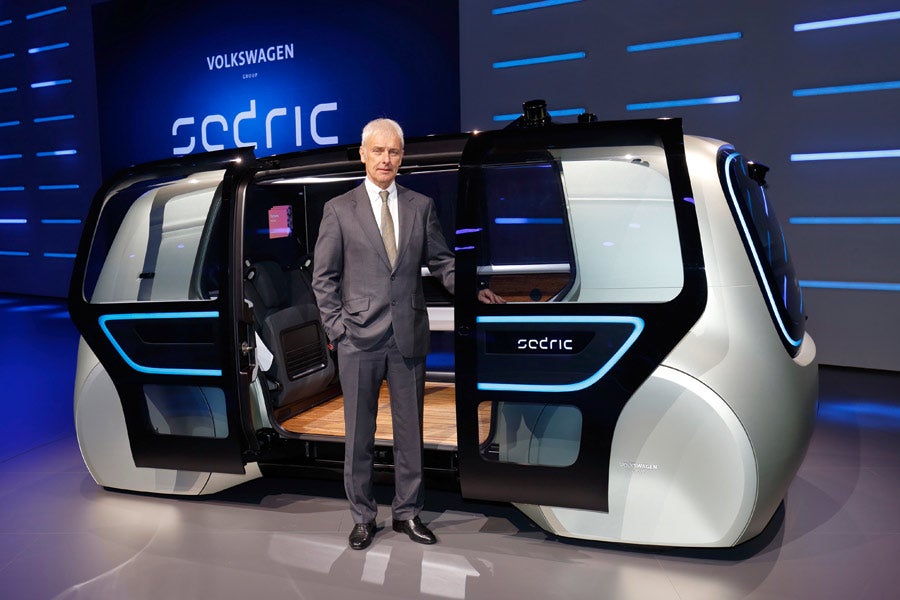 Volkswagen Sedric, el primer vehículo 100% autónomo de Wolfsburgo Volkswagen Sedric, el primer vehículo 100% autónomo de Wolfsburgo
