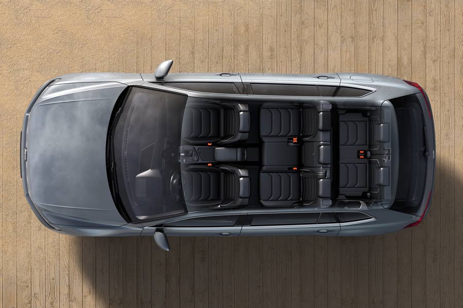 El nuevo Volkswagen Tiguan Allspace puede contar con hasta siete plazas.
