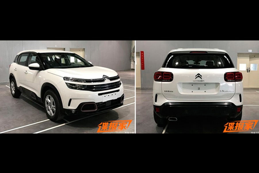 Citroën C5 Aircross filtrado.