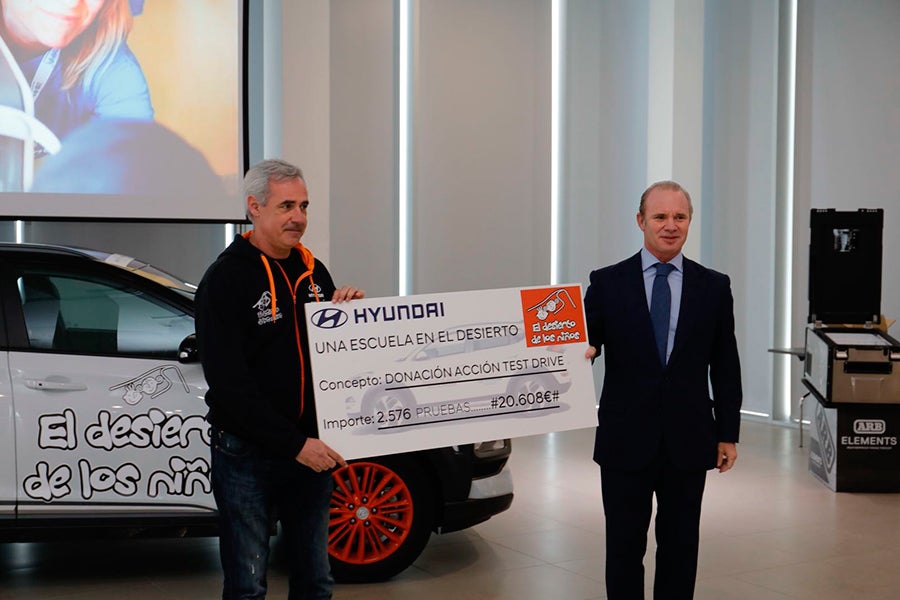 Hyundai, un año más, solidario en el Desierto de los Niños Hyundai, un año más, solidario en el Desierto de los Niños
