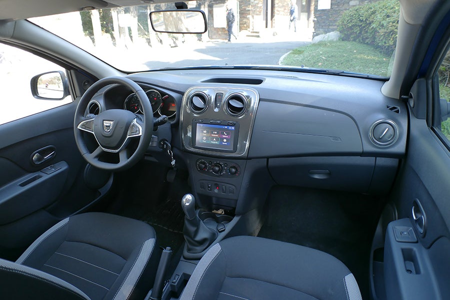 El interior ha variado menos.