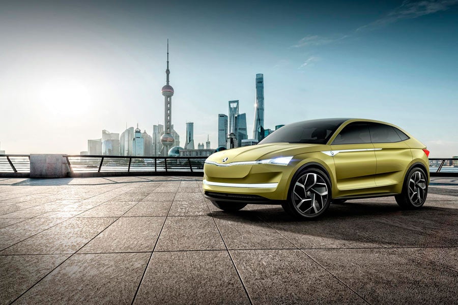 Nos subimos al Skoda Vision E: el primer prototipo eléctrico de la marca checa Nos subimos al Skoda Vision E: el primer prototipo eléctrico de la marca checa