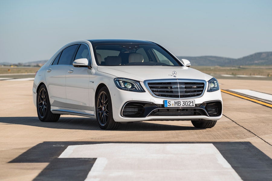 El motor de la versión S 63 AMG desarrolla una potencia de 612 CV.