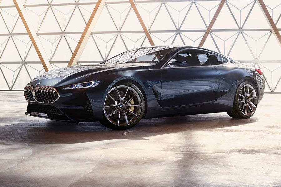 El Serie 8 Concept es más discreto y elegante que el i8.
