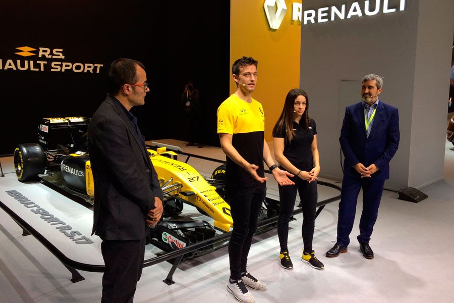 Renault Sport en Barcelona: Jolyon Palmer.