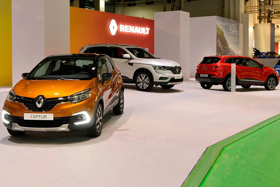 Renault presenta los nuevos Captur y Koleos en el Automobile Barcelona Renault presenta los nuevos Captur y Koleos en el Automobile Barcelona