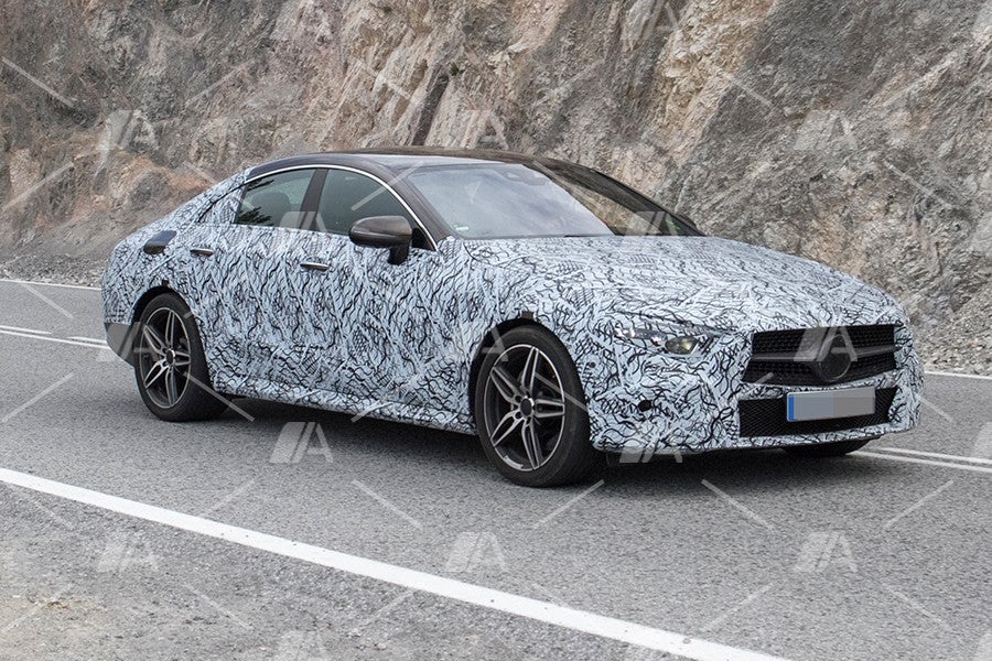 Fotos espía del nuevo Mercedes CLS 2018 Fotos espía del nuevo Mercedes CLS 2018