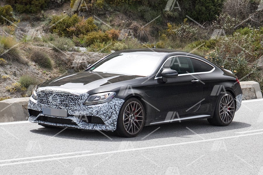 Fotos espía del Mercedes C63 AMG Coupé 2018 Fotos espía del Mercedes C63 AMG Coupé 2018