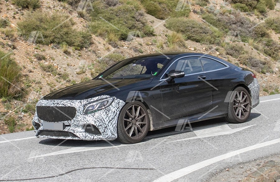 Fotos espía del Mercedes Clase S AMG Coupé 2018 Fotos espía del Mercedes Clase S AMG Coupé 2018